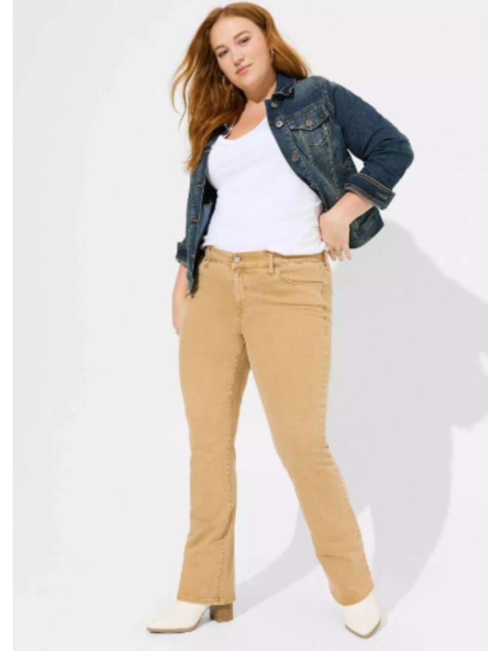 Torrid Slim Boot Super Soft Mid- Rise Jean Size 18 Tall